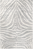 nuLOOM BODRUM Zebra Stripes Area Rug, 8' x 10', Grey