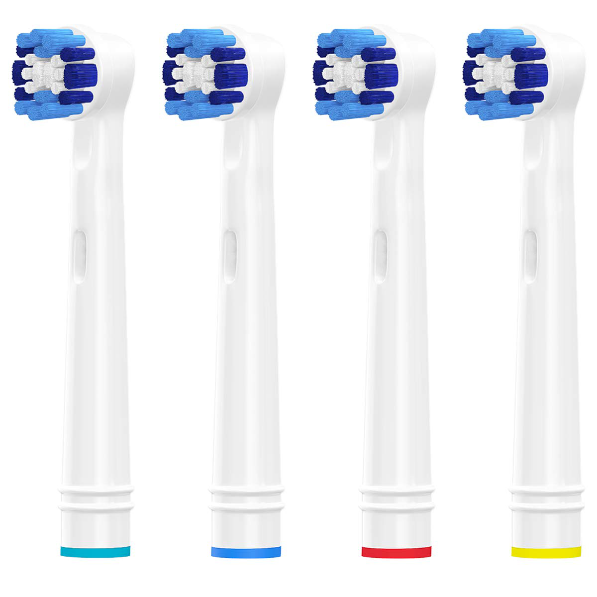 VINFANY 4PCS Replacement Brush Heads for Oral B, Refills Toothbrush Heads for Oral-B Electric Toothbrush, Polishes to Remove Stains for Whiter Teeth