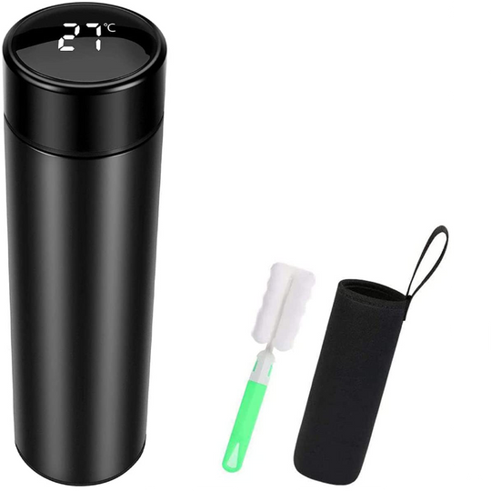 500ml Stainless Steel LED Temperature Display Smart Thermos
