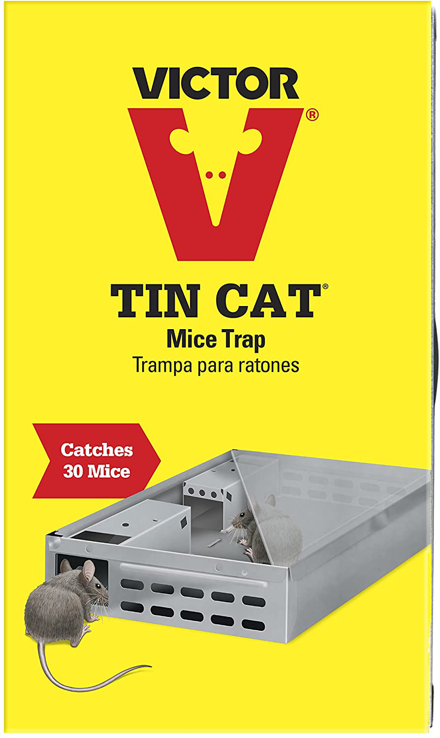 Victor M310S TIN CAT Live Mouse Trap - Catches Up to 30 Mice