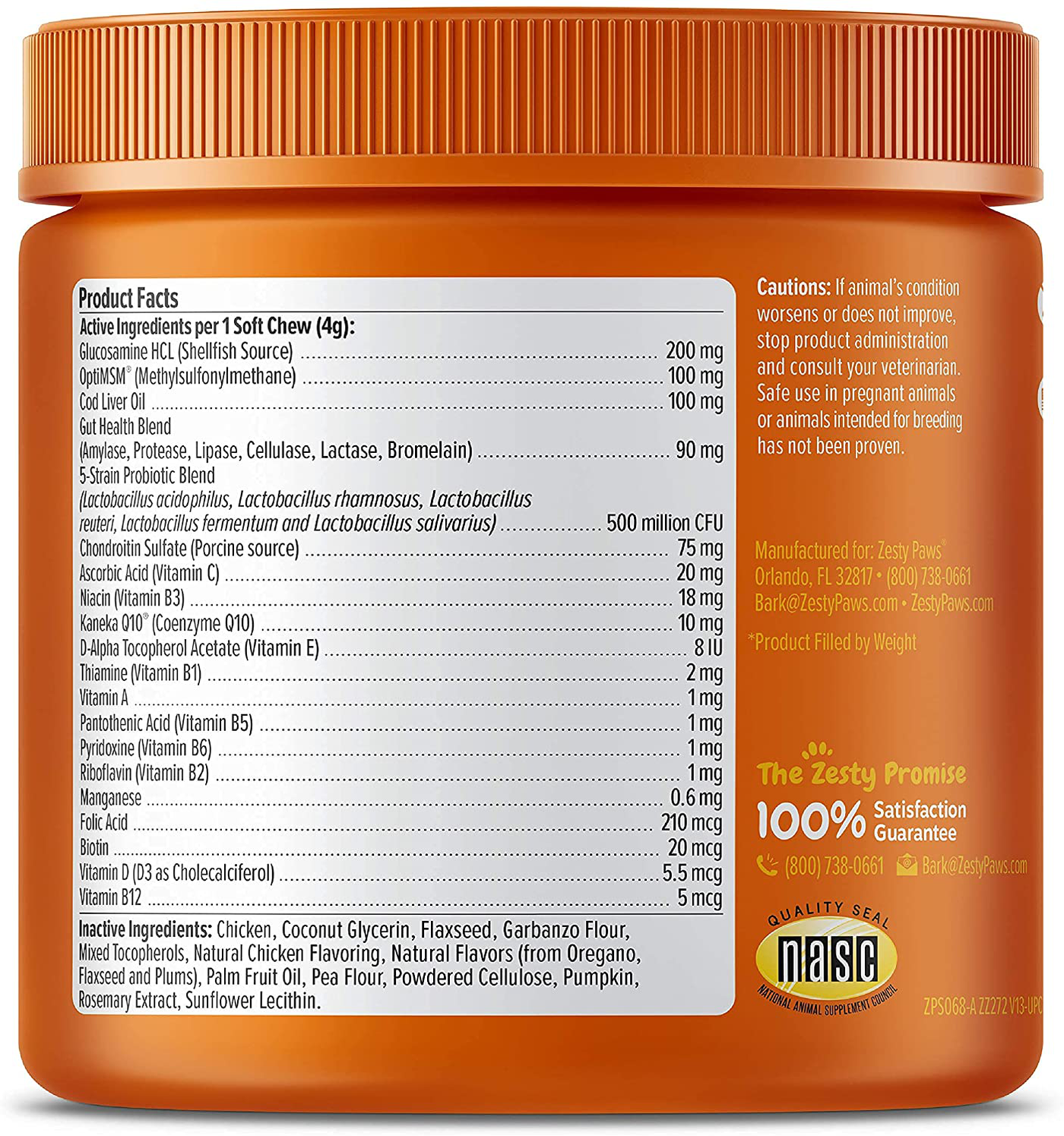 Glucosamine Chondroitin with Probiotics for Joint Support, Gut & Immune Health, Omega Fish Oil with Antioxidants and Vitamins for Skin & Heart Health