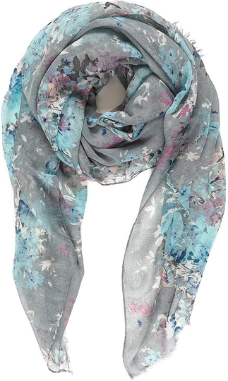 Scarf for Women Lightweight Floral Flower Scarves for Fall Winter Shawl Wrap