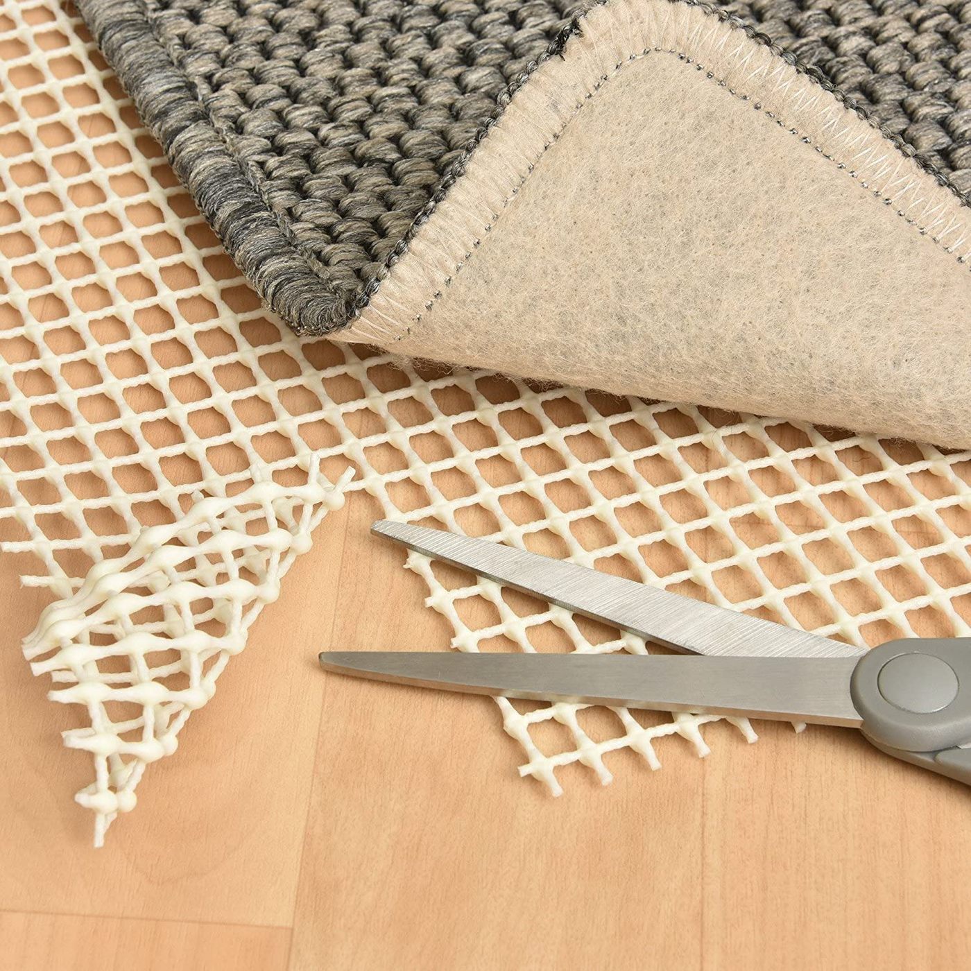 MAYSHINE Area Rug Gripper Pad (4x6 Feet), for Hard Floors, Provides Protection and Cushion for Area Rugs and Floors
