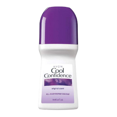 6 Pack -Cool Confidence Deodorant Antiperspirant Roll On - Original Scent 