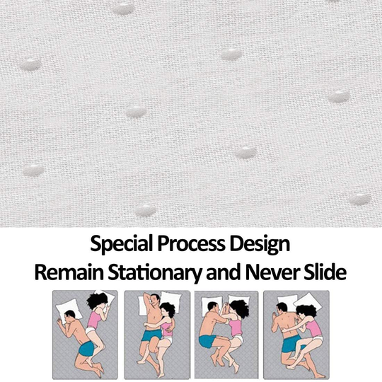 FAIRYLAND 3 Inch Memory Foam Mattress Topper Full Size, Cooling Relieving Mattress Pad for Bed with Bamboo Fiber Cover