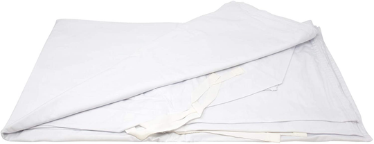 USA Made Lion Services Dorm Twin XL Zipperless Complete Mattress Encasement - Also Great for Holding Mattress Toppers in Place - Just Slip on and Tie Closed - ME