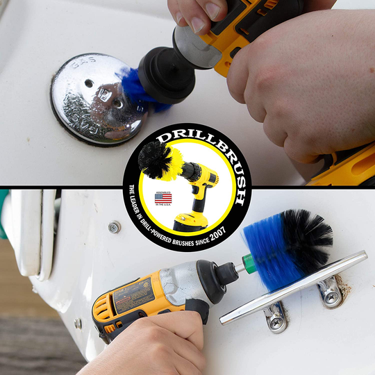 Cleaning Supplies - Pool Accessories - Drill Brush - Small Spin Brush Pool Maintenance Set - Slide - Deck Brush - Pond Liner - Hot Tub - Spa - Pool Brush - Diving Board - Carpet Cleaner