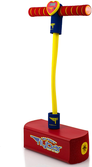 Flybar My First Foam Pogo Jumper for Kids Fun and Safe Pogo Stick for Toddlers, Durable Foam and Bungee Jumper for Ages 3 and up, Supports up to 250lbs