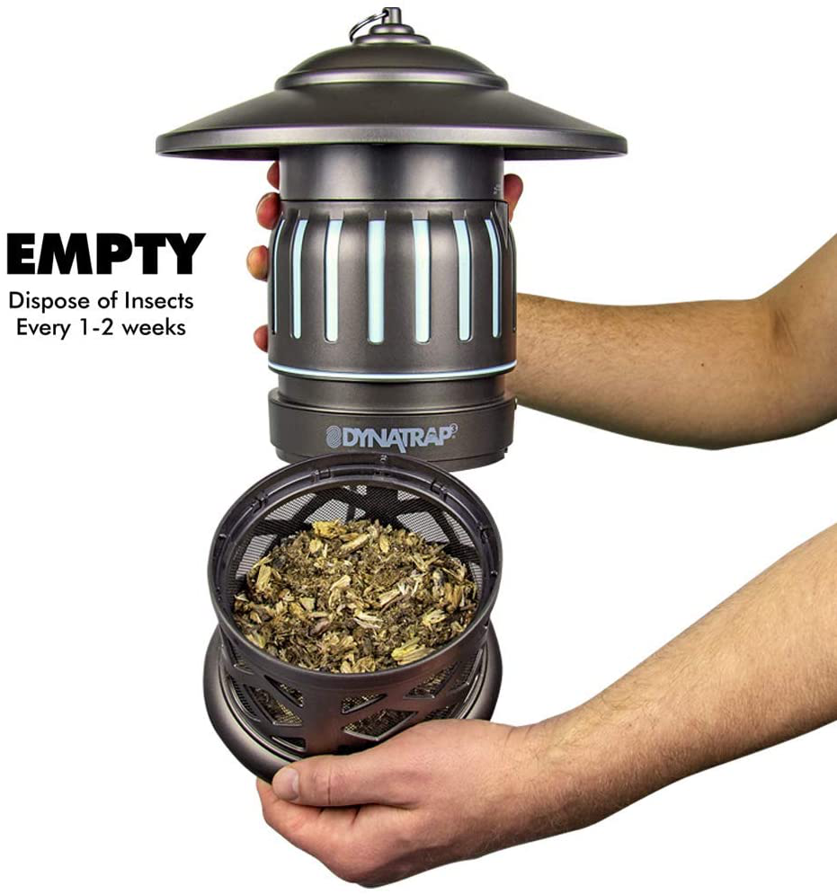 DynaTrap DT1050-TUN Insect and Mosquito Trap Twist On/Off, 1/2 Acre, Tungsten