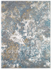 Persian Rugs 6490 Gray 2 x 7 Abstract Modern Area Rug