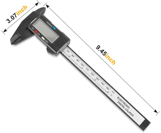 Digital Caliper, Sangabery 0-6 inches Caliper with Large LCD Screen, Auto - Off Feature, Inch and Millimeter Conversion Measuring Tool, Perfect for Household/DIY Measurment, etc