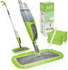 Spray Mop for Floor Cleaning Microfiber Mop Wet Dust Mop with 4 Reusable Washable Microfiber Pads and 550ML Refillable Bottle Dry Wet Kitchen Mop for Hardwood Laminate Tile Floor Cleaner Household