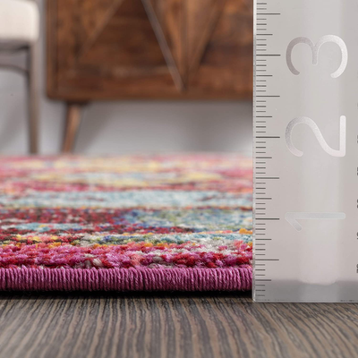 nuLOOM Corbett Vintage Boho Runner Rug, 2' 6" x 8', Multi