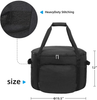 Outdoor Fire Pit Bag Compatible with Outland Firebowl 893 870 823, OSPUORT fire Pit Carrying Bag Propane Gas Fire Pit Carry case 19 Inch Diameter Bag Only（Black）