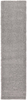 Unique Loom Solo Solid Shag Collection Area Modern Plush Rug Lush & Soft, 2' 6 x 10' 0, Cloud Gray