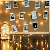 Fairy Lights Battery Operated, USB String Lights with Clips 