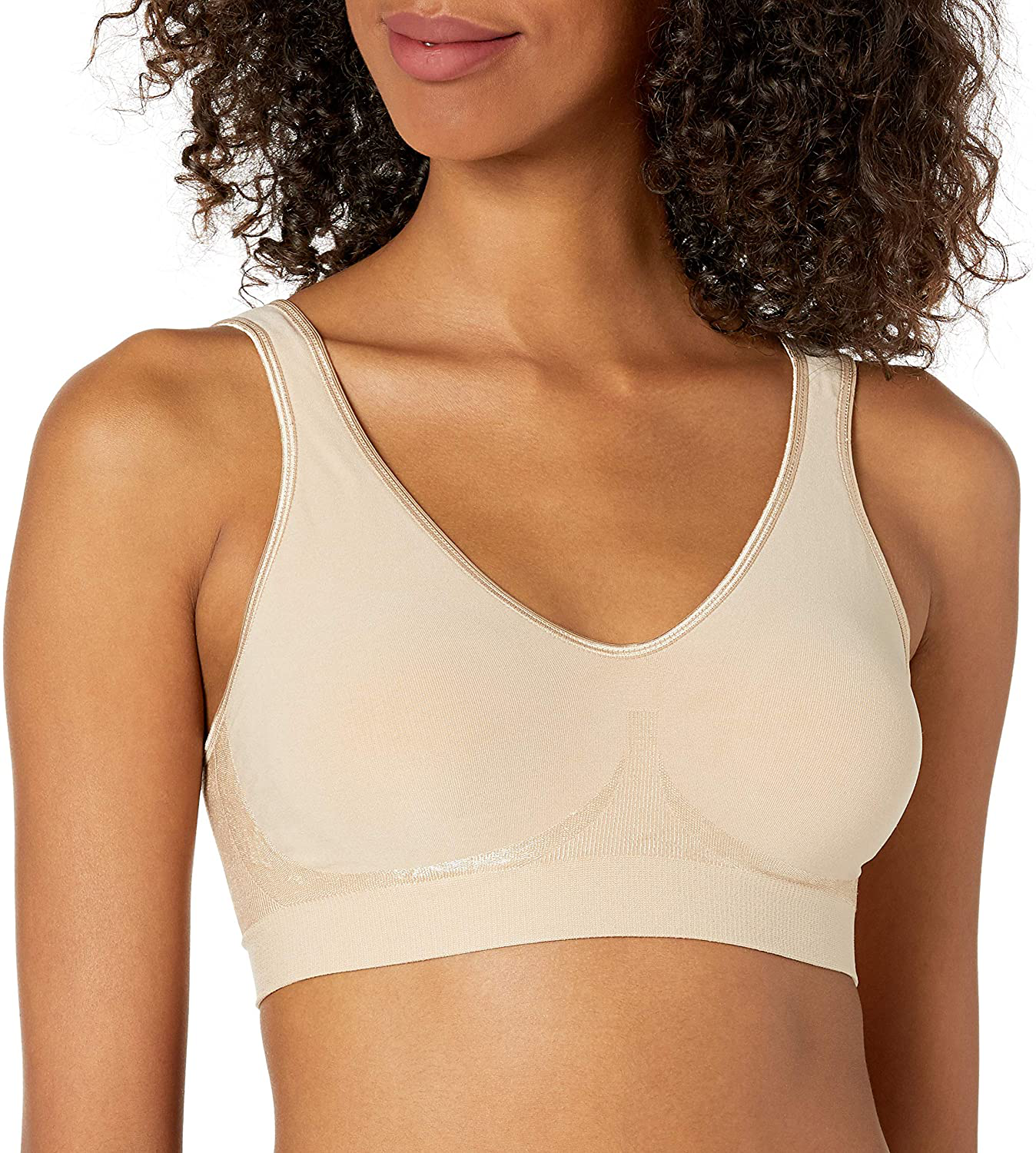 Bali Women's Comfort Revolution Wirefree Bra with Smart Sizes DF3484