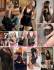 Avidlove Women One Piece Lingerie Deep V Teddy Sexy Lace Bodysuit