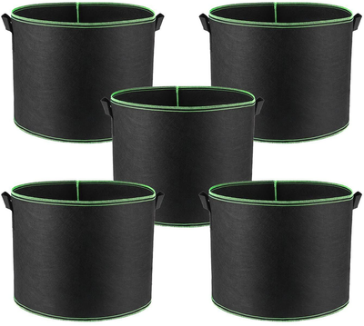 Plant Grow Bags Aeration Fabric Pots with Handles
