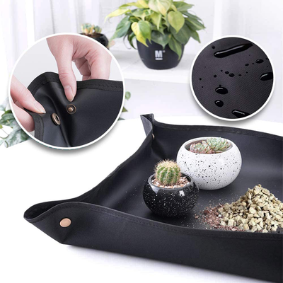 godehone Succulent Garden Tools Set with Pruning Shears and Plant Repotting Mat, Succulent Tool Set 10 Piece for Indoor Miniature Fairy Garden Plant Care