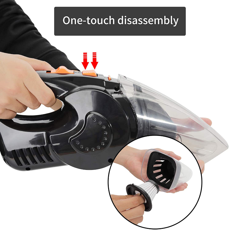 Professional Handheld Vacuum Cleaner - High Power and High Suction