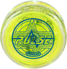 Duncan Toys Pulse LED Light-Up Yo-Yo, Intermediate Level Yo-Yo with Ball Bearing Axle and LED Lights, Clear/Green