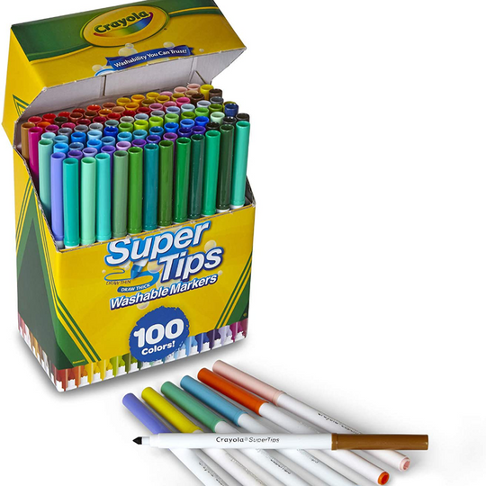 Crayola Super Tips Washable Marker Set - Assorted Colors