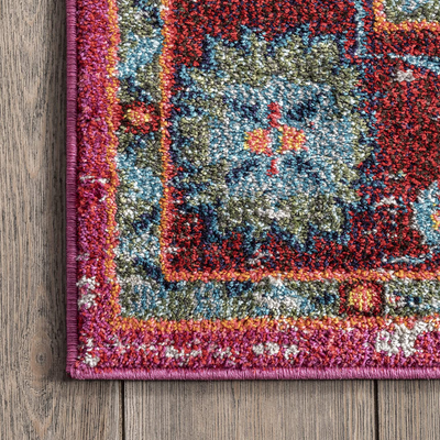 nuLOOM Corbett Vintage Boho Runner Rug, 2' 6" x 8', Multi