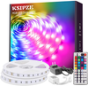 LED Strip Lights RGB Color Changing with 44 Key Remote and 12V Power Supply