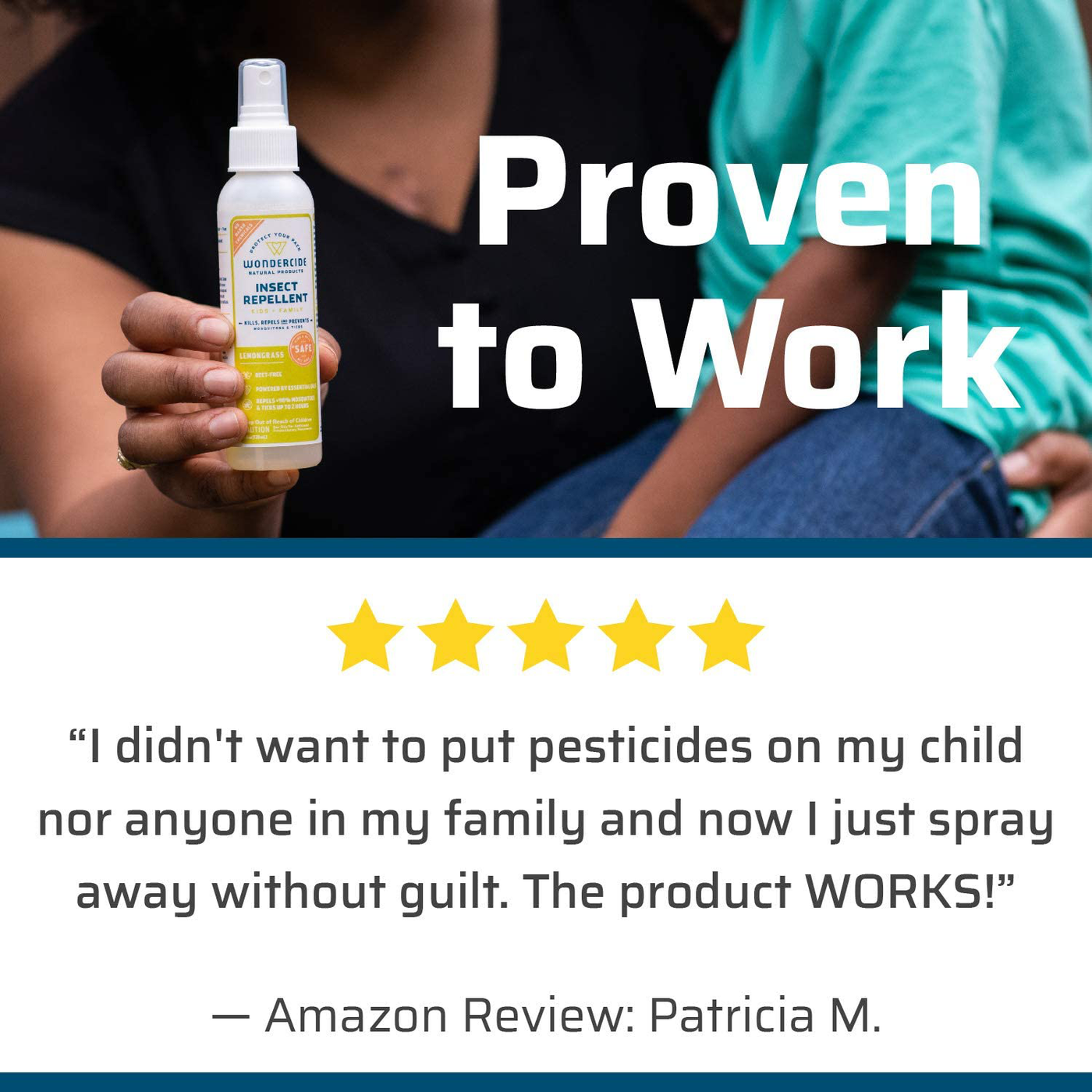 Wondercide - Mosquito, Tick, Fly, and Insect Repellent with Natural Essential Oils - DEET-Free Plant-Based Bug Spray and Killer - Safe for Kids, Babies, and Family - Peppermint 2-Pack of 4 oz Bottle