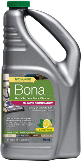 Bona Hardwood Floor Cleaner Cleaning Machine Formulation, Concentrate Refill, Cedar Wood Scent, 64 Fl Oz