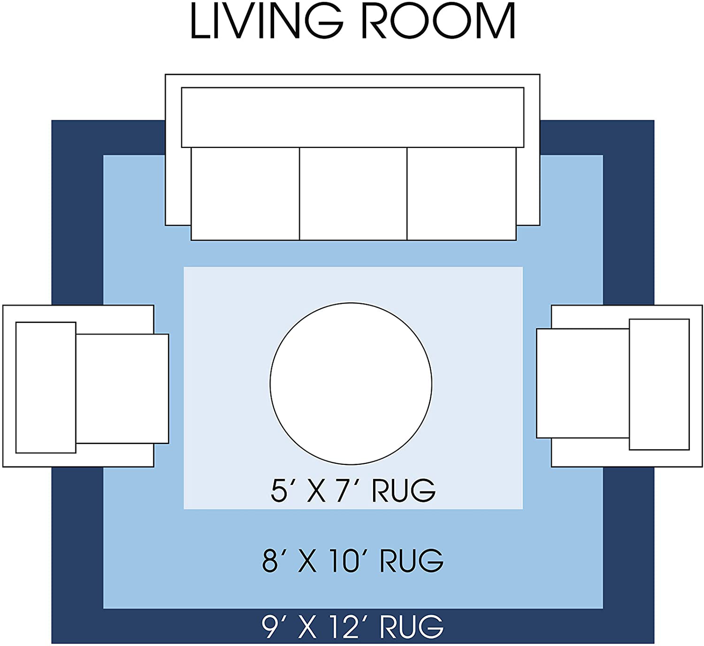 Home Dynamix Royalty Clover Modern Contemporary Area Rug, Black/Blue, 5'2"x7'2" Rectangle