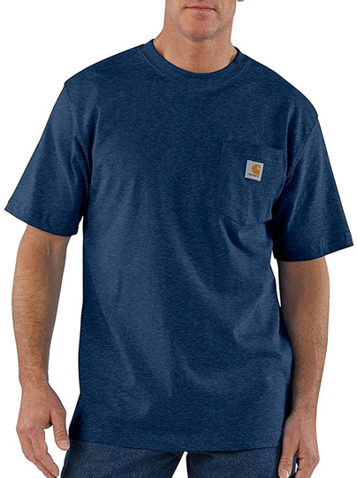 Carhartt Men's Loose Fit Heavyweight Short-Sleeve Pocket T-Shirt