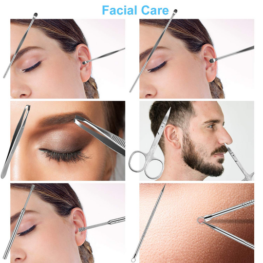 19 in 1 Stainless Steel Manicure Kit