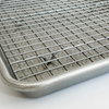 USA Pan Half Sheet Baking Pan and Bakeable Nonstick Cooling Rack, Metal