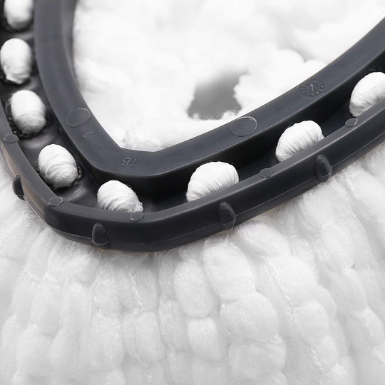 12 Pack Mop Replacement Heads Compatible with Spin Mop, Microfiber Spin Mop Refills, Easy Cleaning Mop Head Replacement