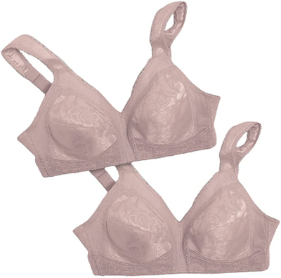 Playtex Women's 18 Hour Original Comfort Strap Full Coverage Bra Us4693, Available in Single and 2-Packs