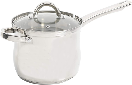 Oster 91537.03 Sangerfield 3.65 Quart 3 Piece Stainless Steel Deep Fryer Set Cookware, w/Basket