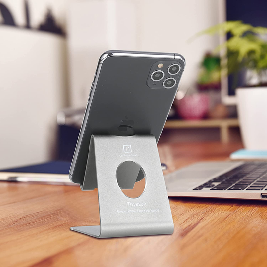 Cell Phone Stand, Cradle, Dock, Compatible with All 4-8inch Phones