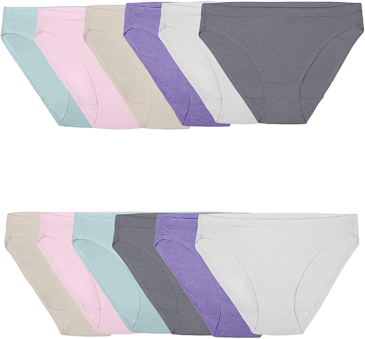 Fruit of the Loom Women's Underwear Beyondsoft Panties (Regular & Plus Size)