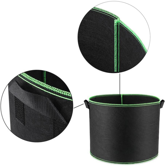Plant Grow Bags Aeration Fabric Pots with Handles