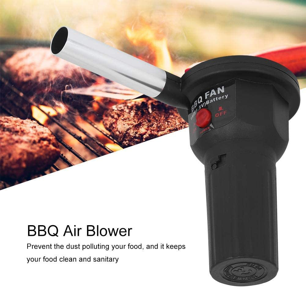 Portable BBQ Fan DC 5V USB Cable BBQ Air Blower Ventilator Grill Aid Blowing Machine Outdoor Camping Picnic Grill Cooking Tool