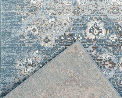 Persian Area Rugs - Distressed Area Rug Modern Carpet, 4620 Cream 2x7