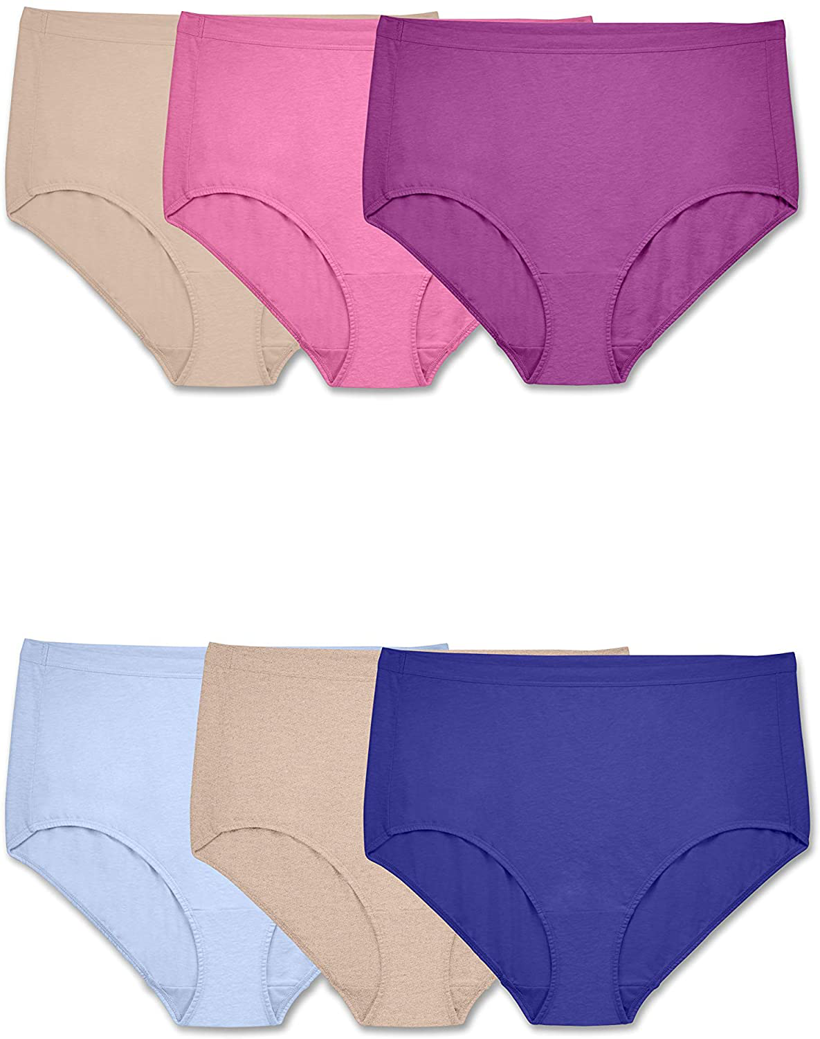 Fruit of the Loom Women's Underwear Beyondsoft Panties (Regular & Plus Size)