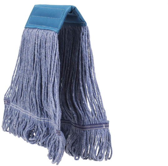 Yocada Looped-End String Wet Mop Head Refill Replacement Heavy Duty Cotton Commercial Industrial Grade Floor Cleaning