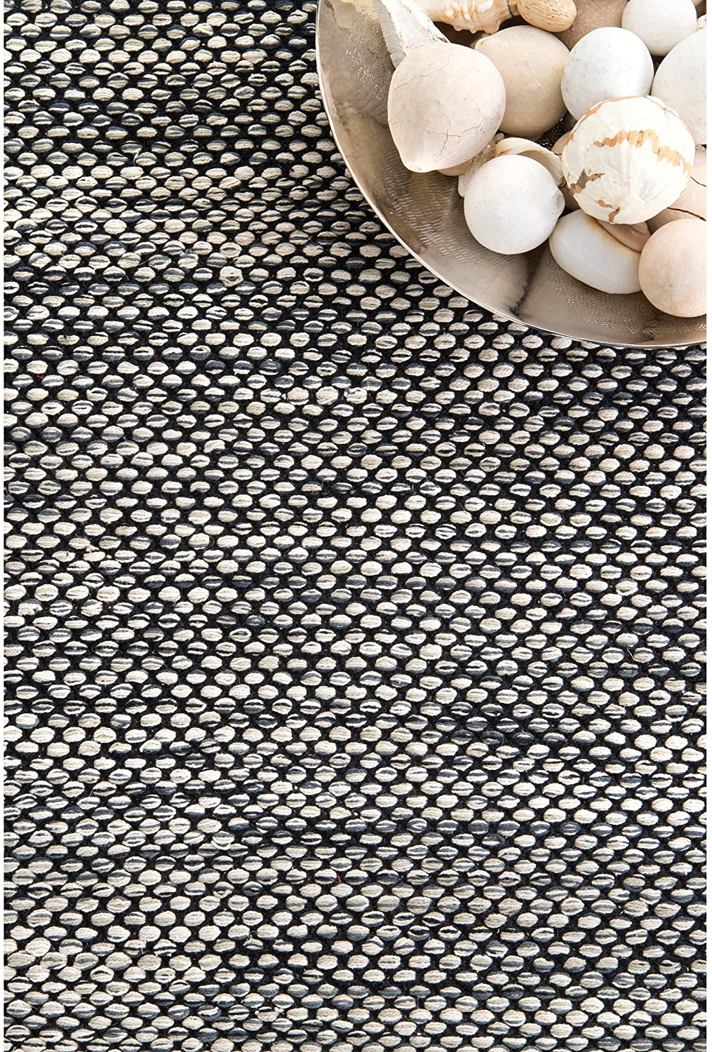 nuLOOM Wisniewski Hand Woven Runner Rug, 2' 6" x 6', Gray