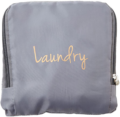 Miamica Laundry Bag, Assorted Styles, Grey/Gold, One Size