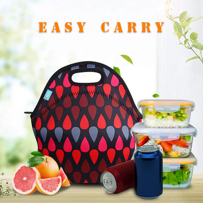 Lunch Tote, OFEILY Lunch boxes Lunch bags with Fine Neoprene Material Waterproof Picnic Lunch Bag Mom Bag (Tiger)