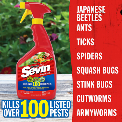 Sevin Bug Killer Ready To Use, 32 ounce