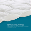Bedsure King Size Mattress Pad Deep Pocket - Quilted Mattress Cover for King Bed PillowTop Mattress Protector, Fitted Sheet Mattress Cover, 78x80 inches, White